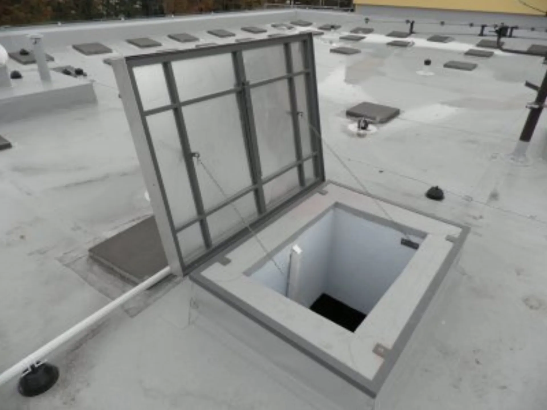 stresni krytina mPVC, vetraci turbiny - 3